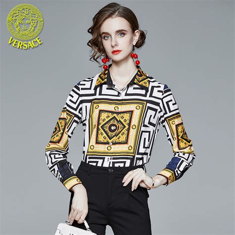 fake versace shirts women& 39|is Versace clothing genuine.